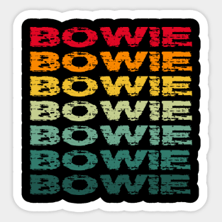 Bowie Maryland vintage Sticker